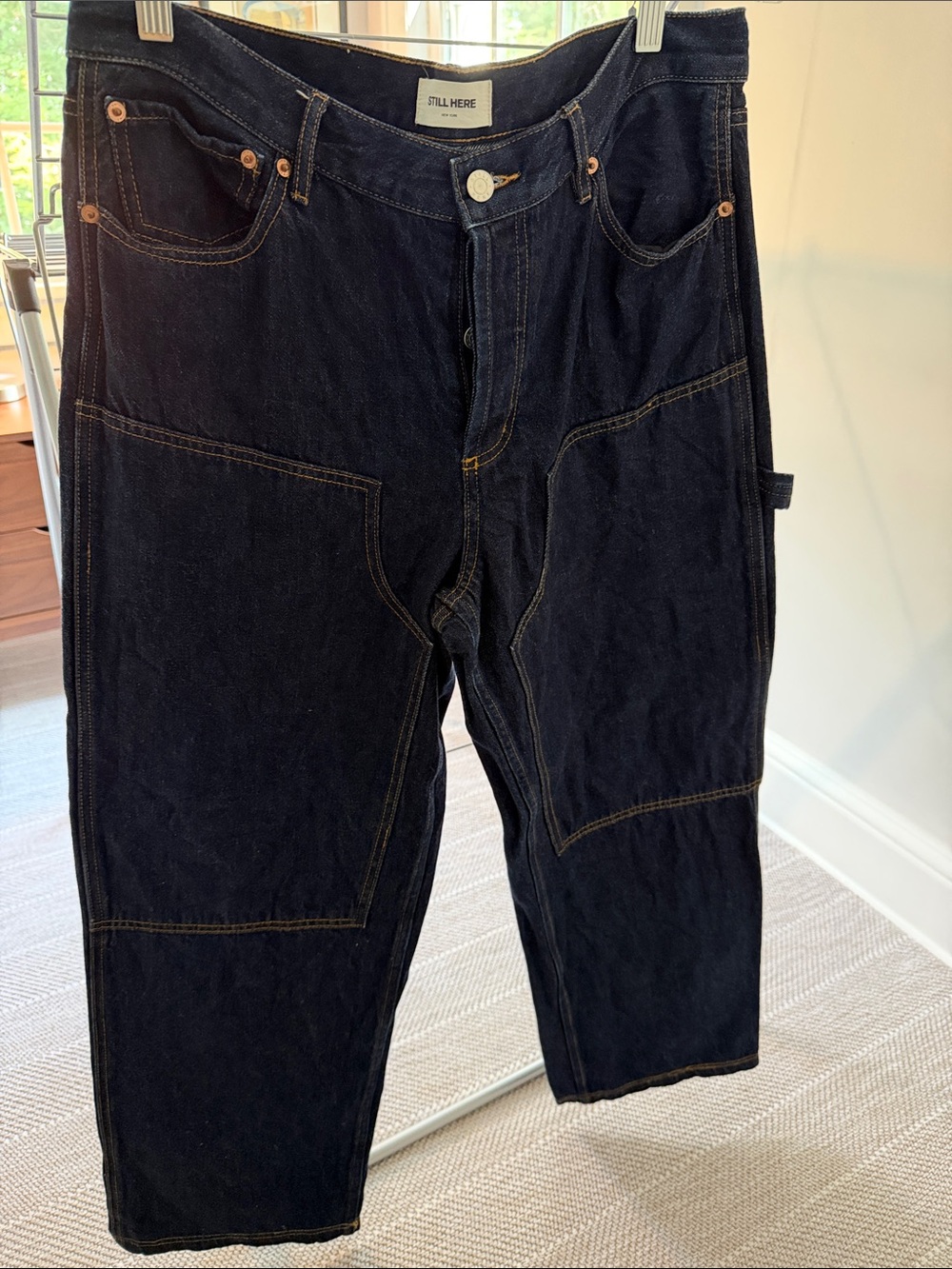 Still Here dark wash Subway jeans